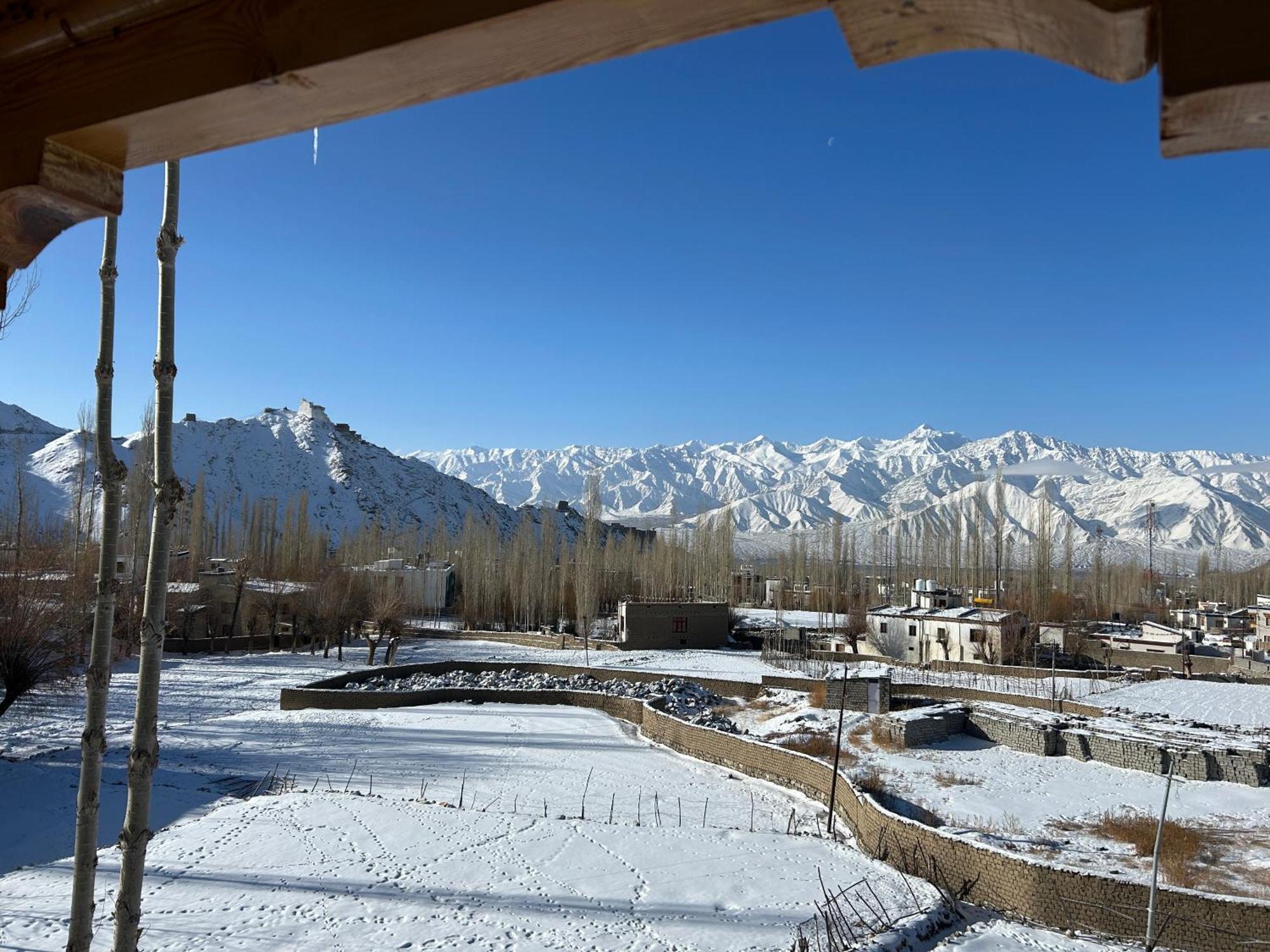 The Morning Sky Hotel Leh Exterior foto