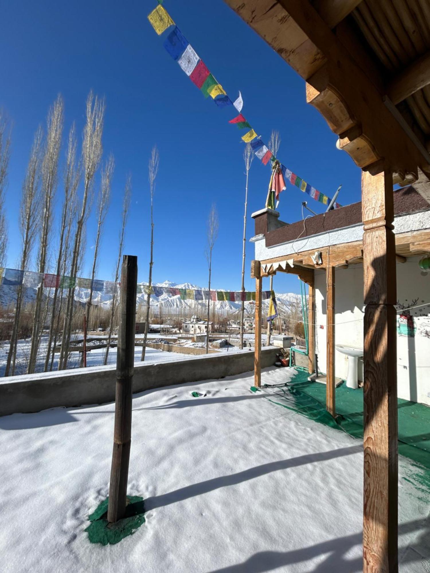 The Morning Sky Hotel Leh Exterior foto