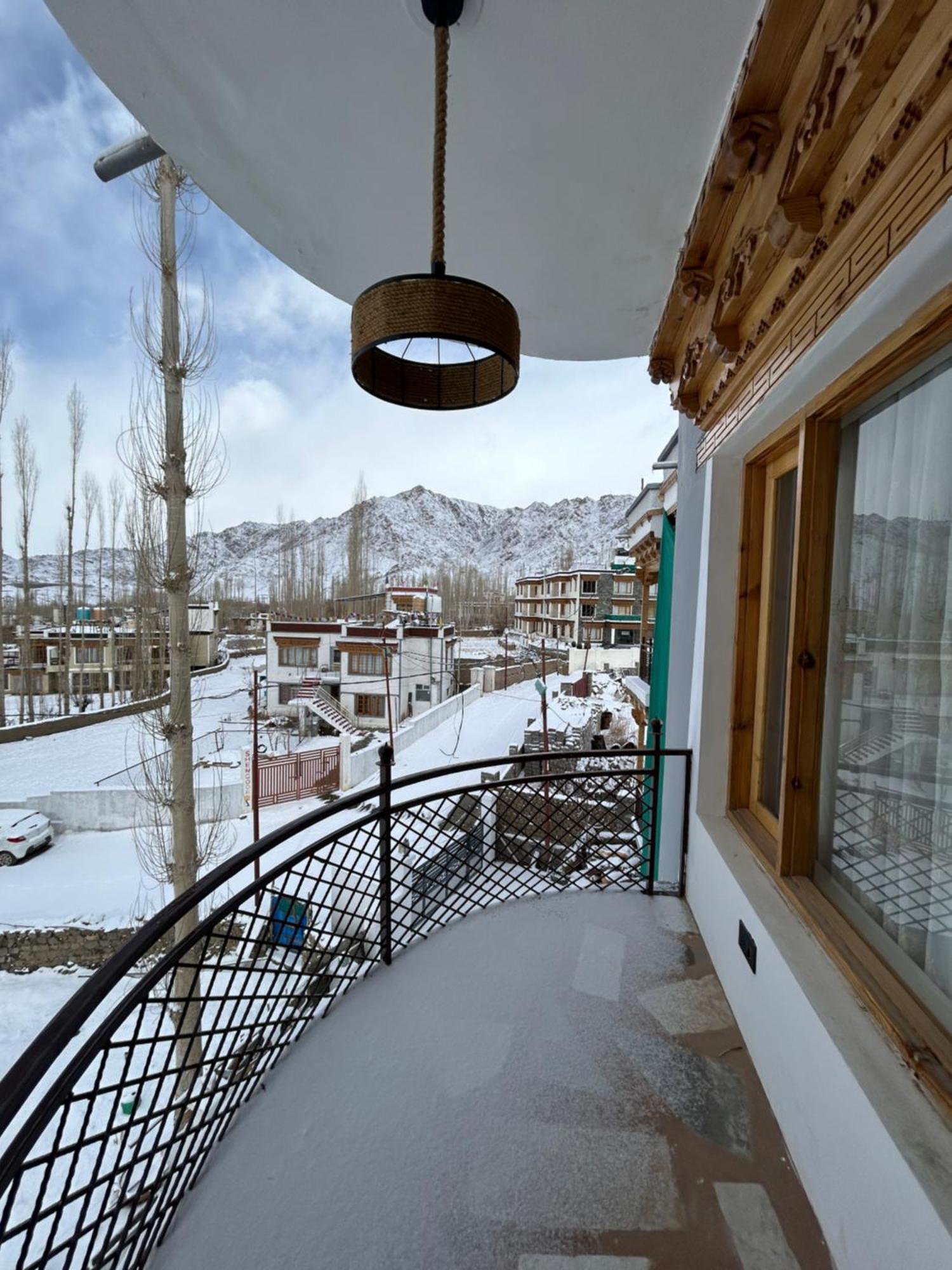 The Morning Sky Hotel Leh Exterior foto