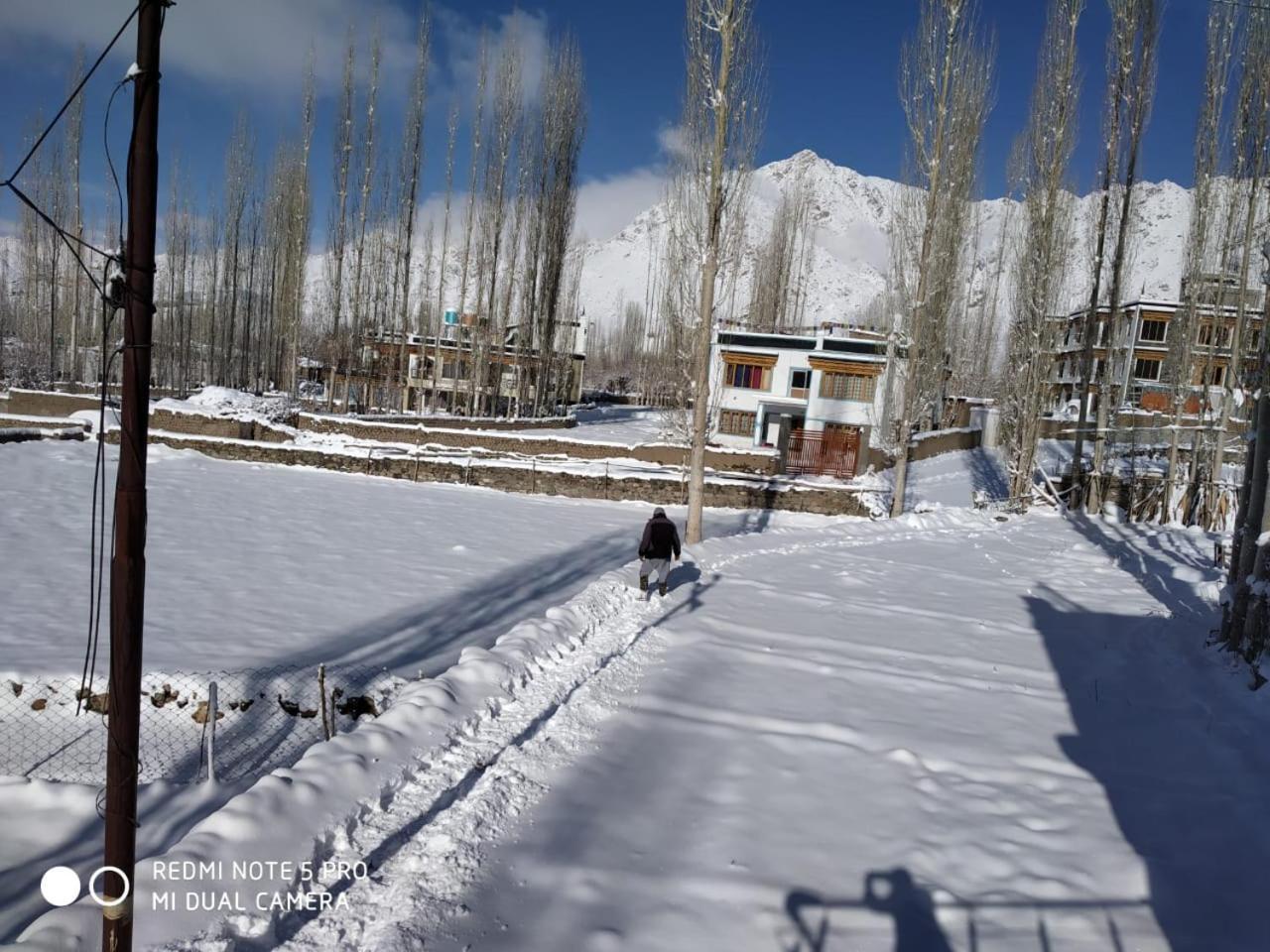 The Morning Sky Hotel Leh Exterior foto