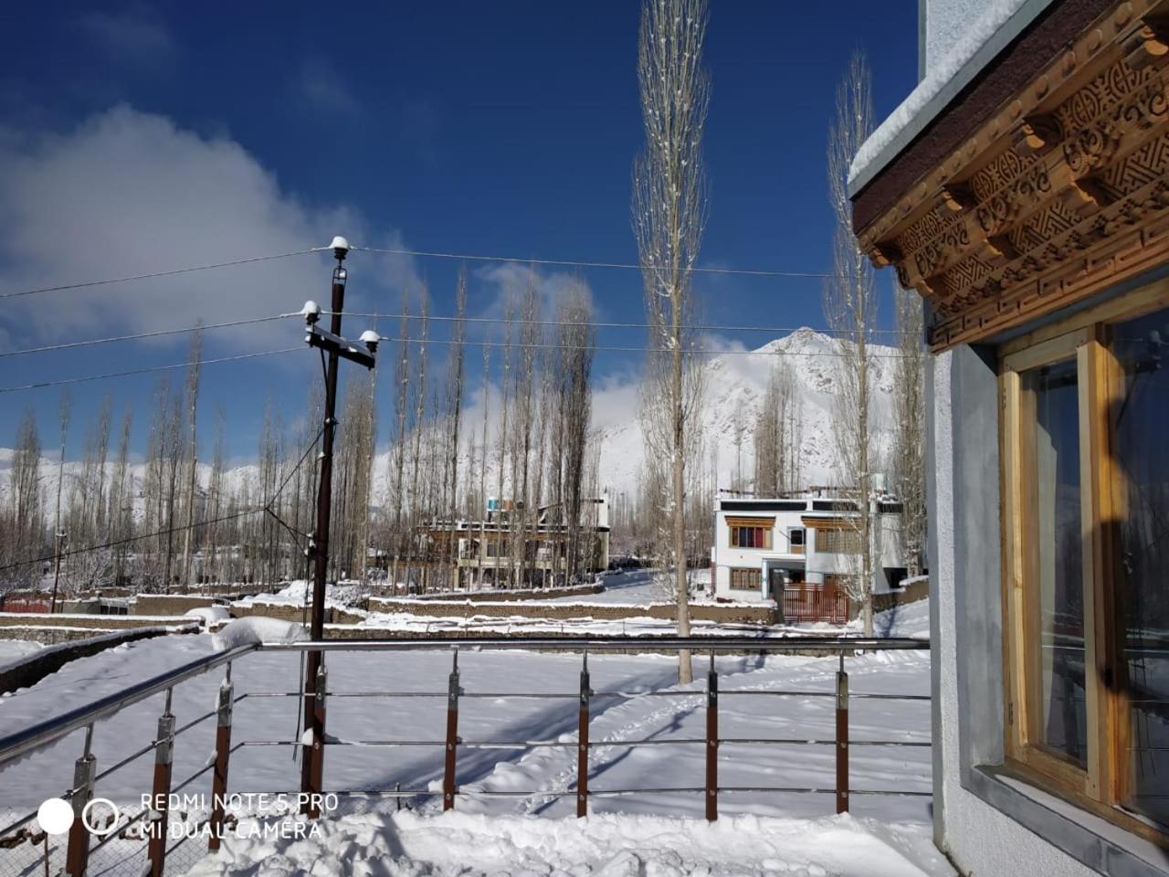 The Morning Sky Hotel Leh Exterior foto